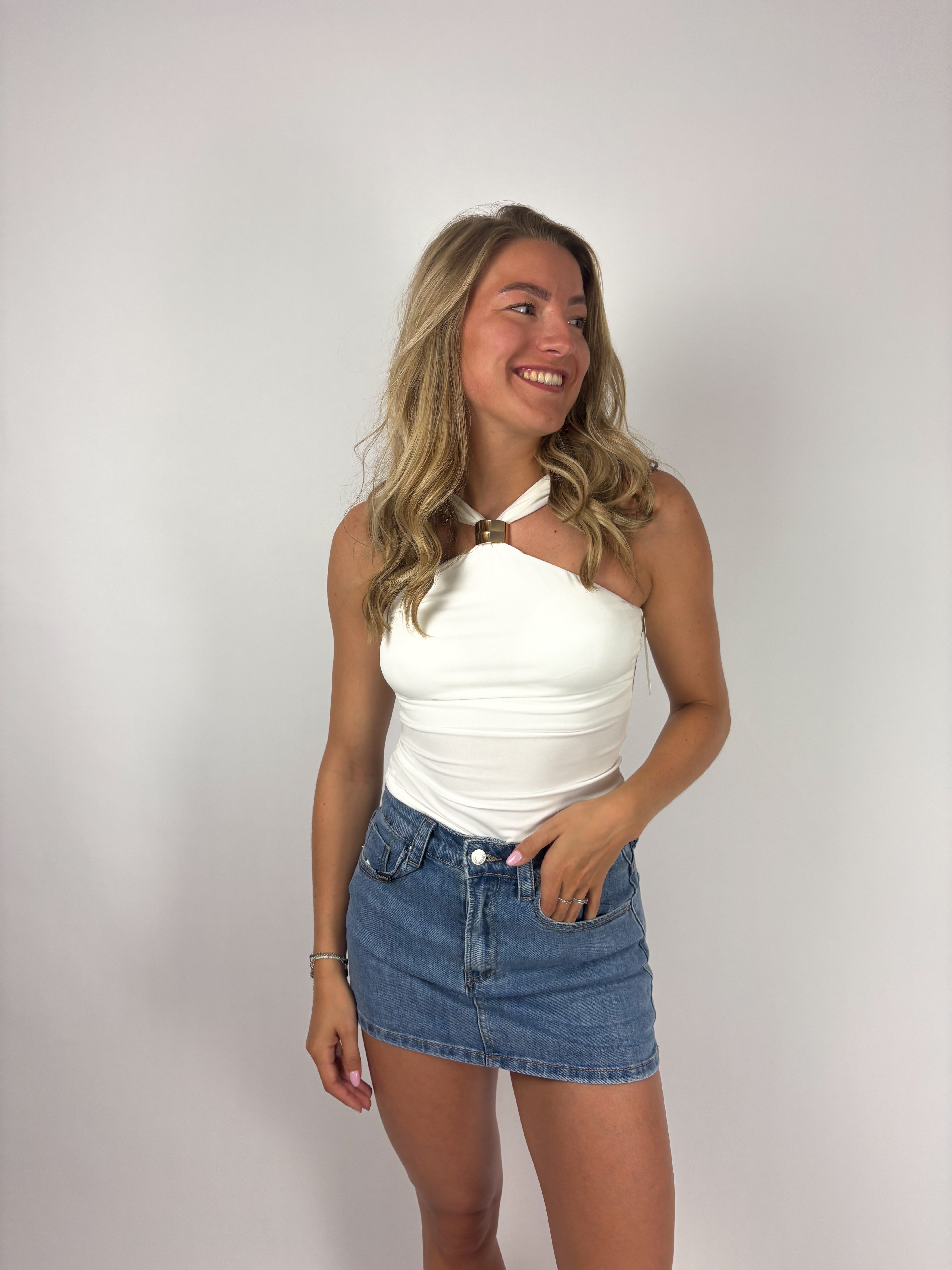 Tommy top white