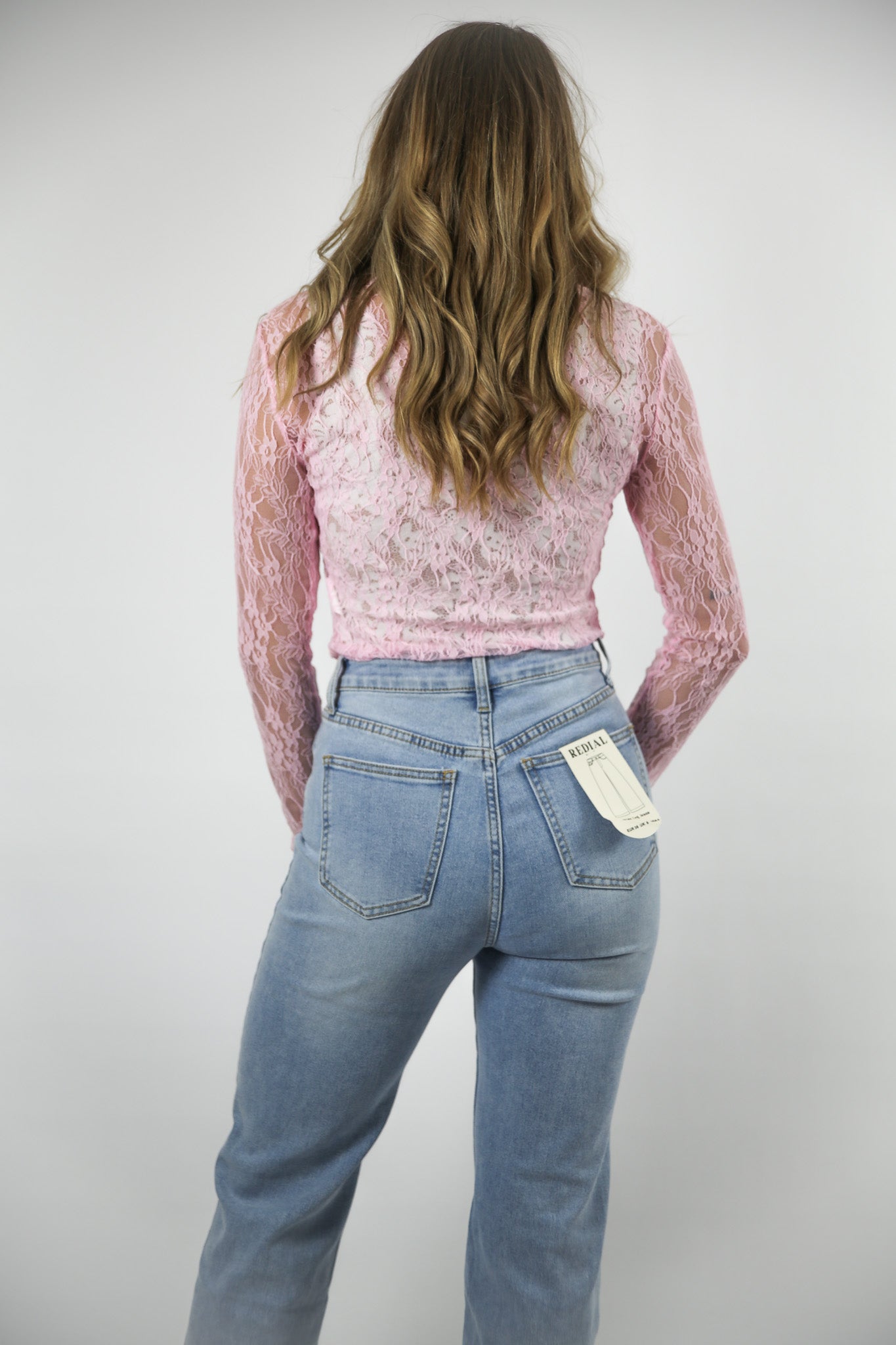 Nina Lace body pink