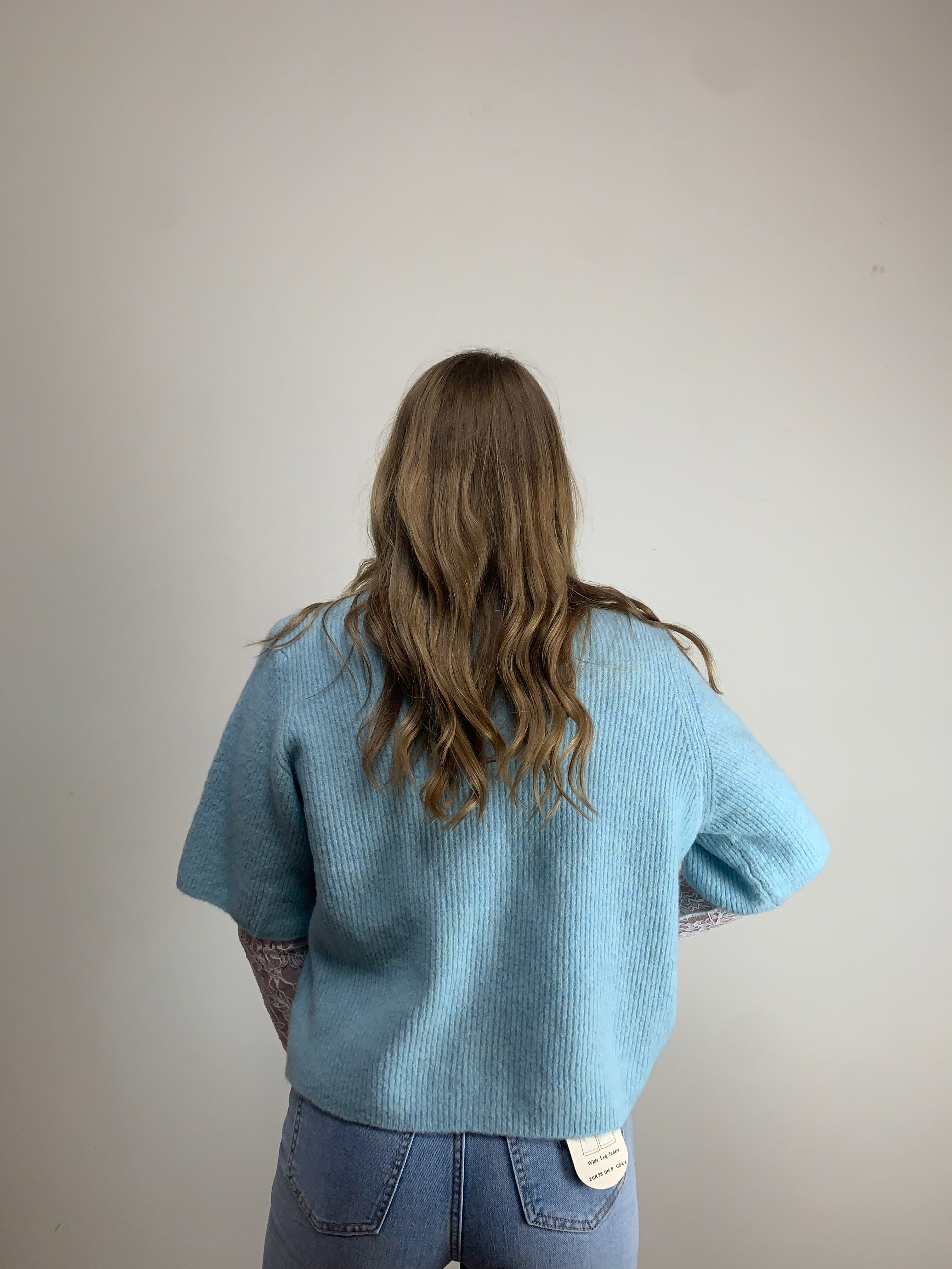 Knit blue