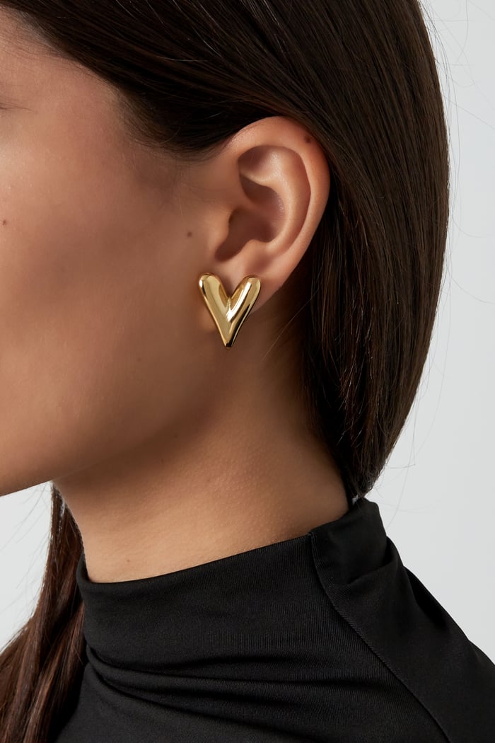 Large hearts goud