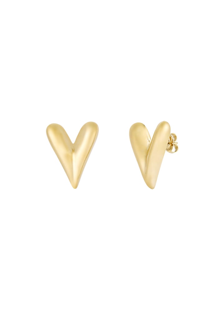 Large hearts goud
