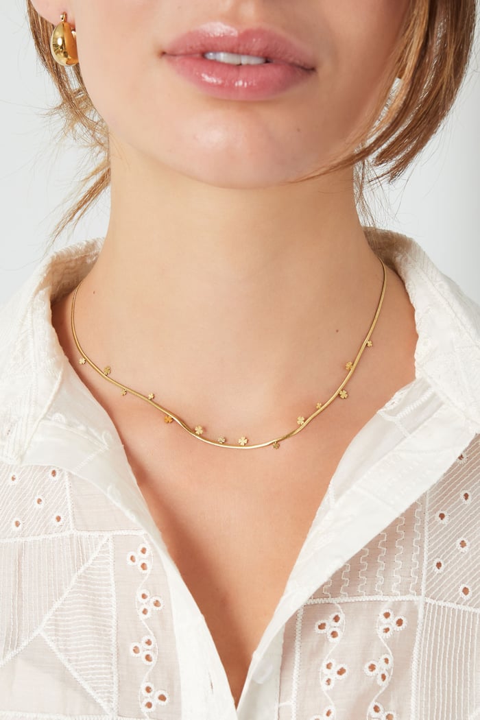 Clover party necklace