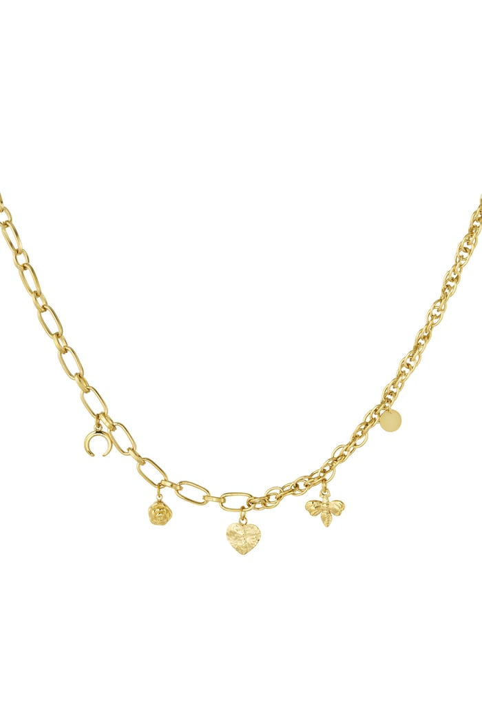 Chain links with charms