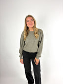 Redefined ribbed sweater