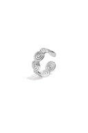 Twisted ring zilver