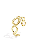 Chunky bangle goud