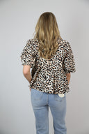 Nora leopard top