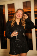 Zara playsuit glitter