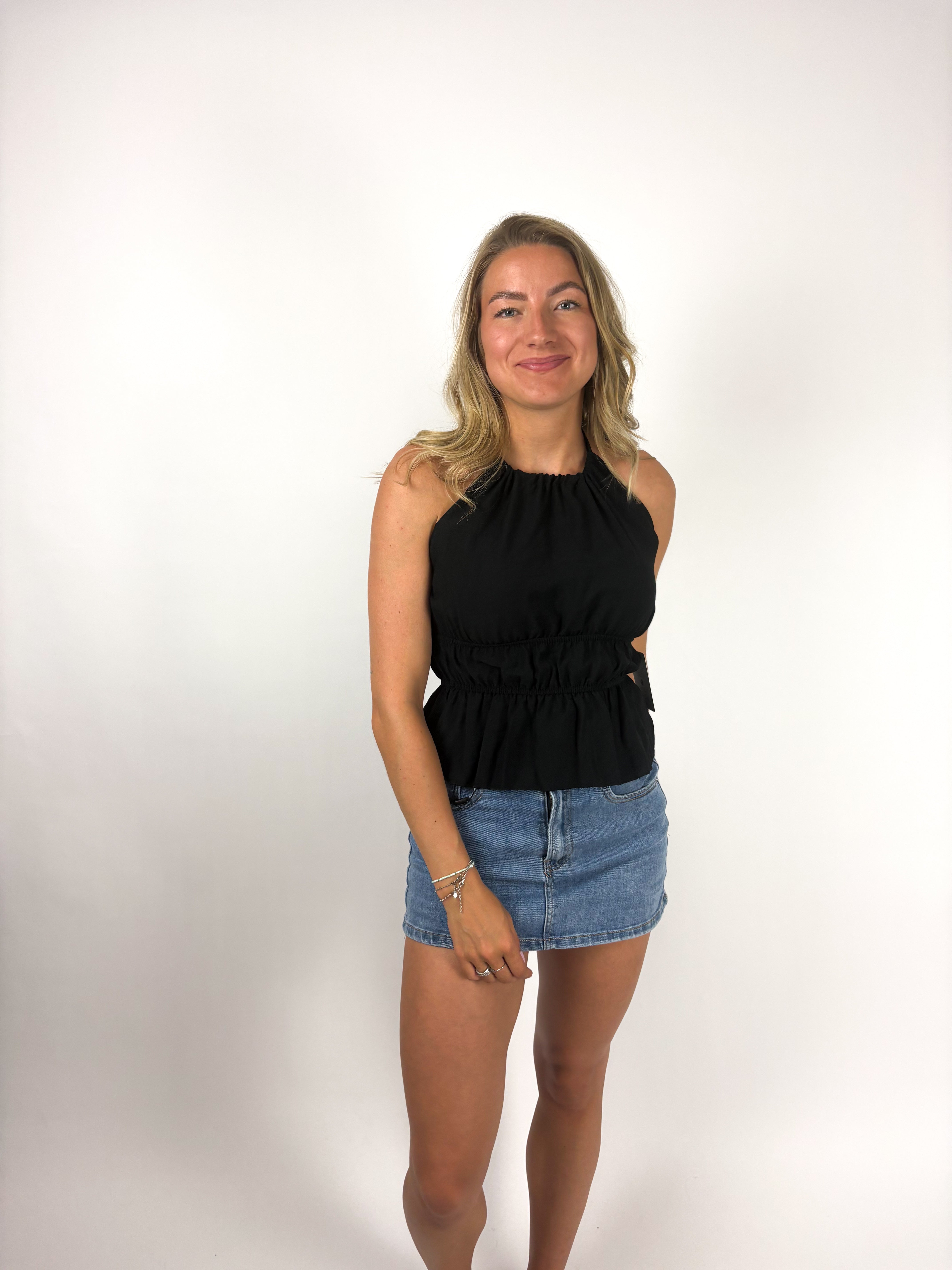 Adoree top black