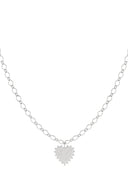 The big love necklace zilver