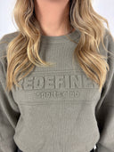 Redefined ribbed sweater