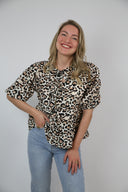 Nora leopard top