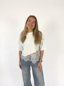 Lace tee