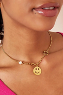 Smiley face necklace