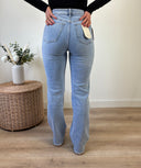 Wide leg jeans blue