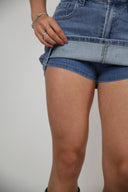 Redefined skort denim