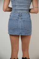 Redefined skort denim