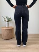 Wide leg jeans black